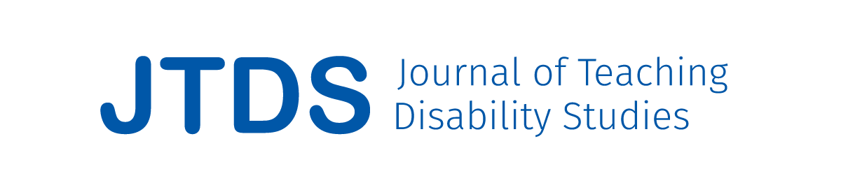 Journal of Teaching Disability Studies